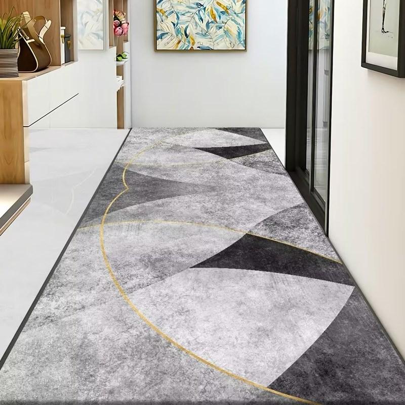 Luxurious Chinese Carpet Corridor Living Room Anti-Slip Home Carpet Thickened Anti-Collision Runner Floor Mat Lounge Rug Child