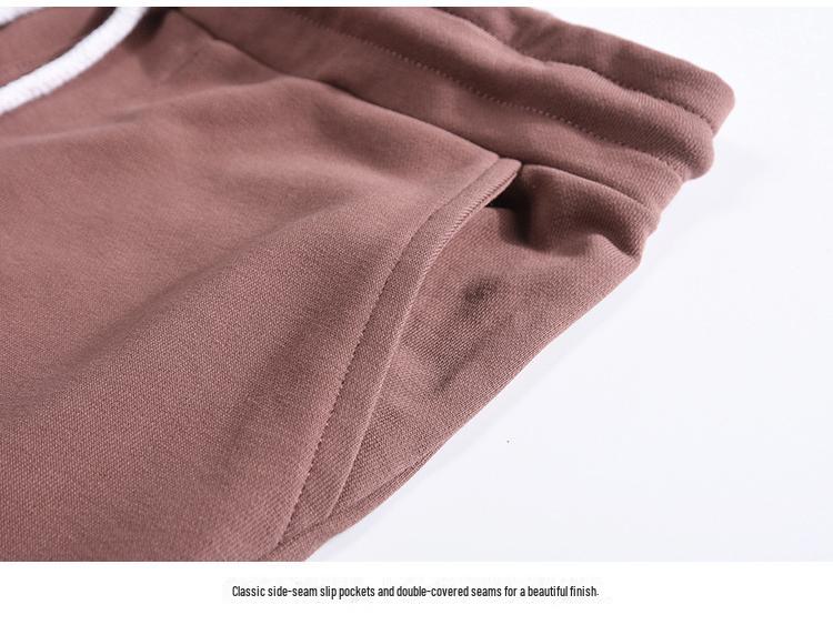 Macaron Color Casual Summer Sports Shorts - Terry Cotton, Loose Fit, Unisex Style