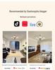 Retro Chinese Style Chandelier with French Cream Design for Living Room and Bedroom