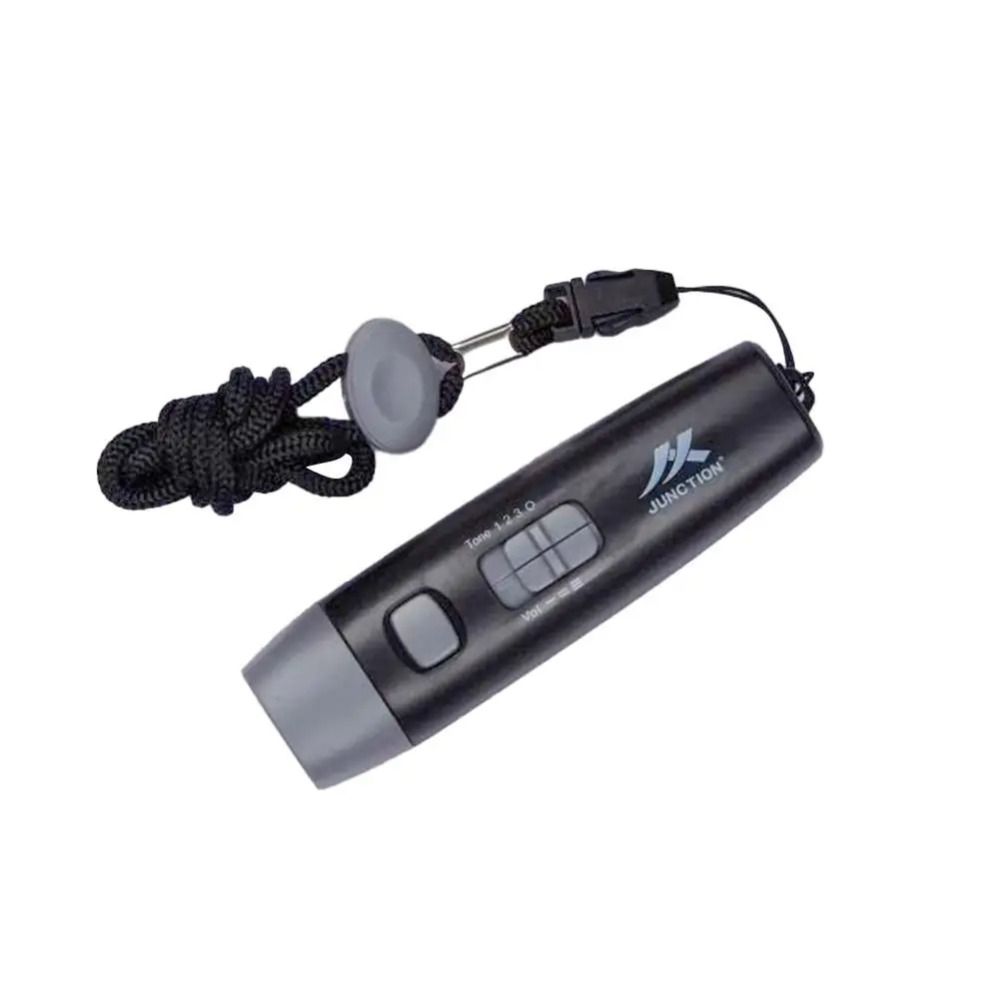 

Portable Hand Whistle PVC Training Whistle New Referees Whistles чорний