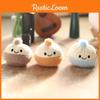 Steamed Bun Plush Keychain Pp Cotton Stuffed Short Plush Decor Backpacks For