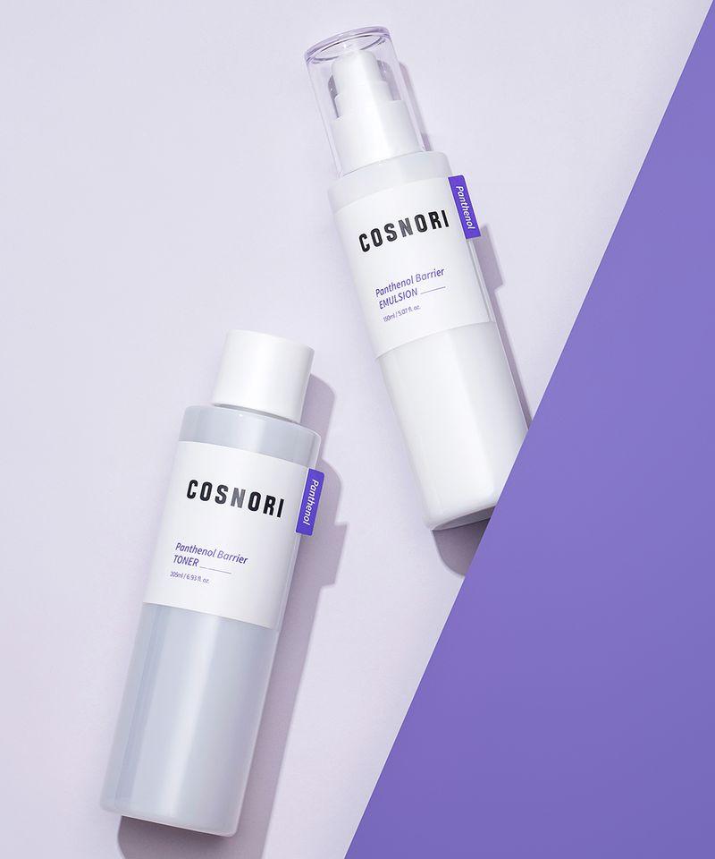 [2-Piece Set] Panthenol Barrier Toner 205ml X Emulsion 150ml