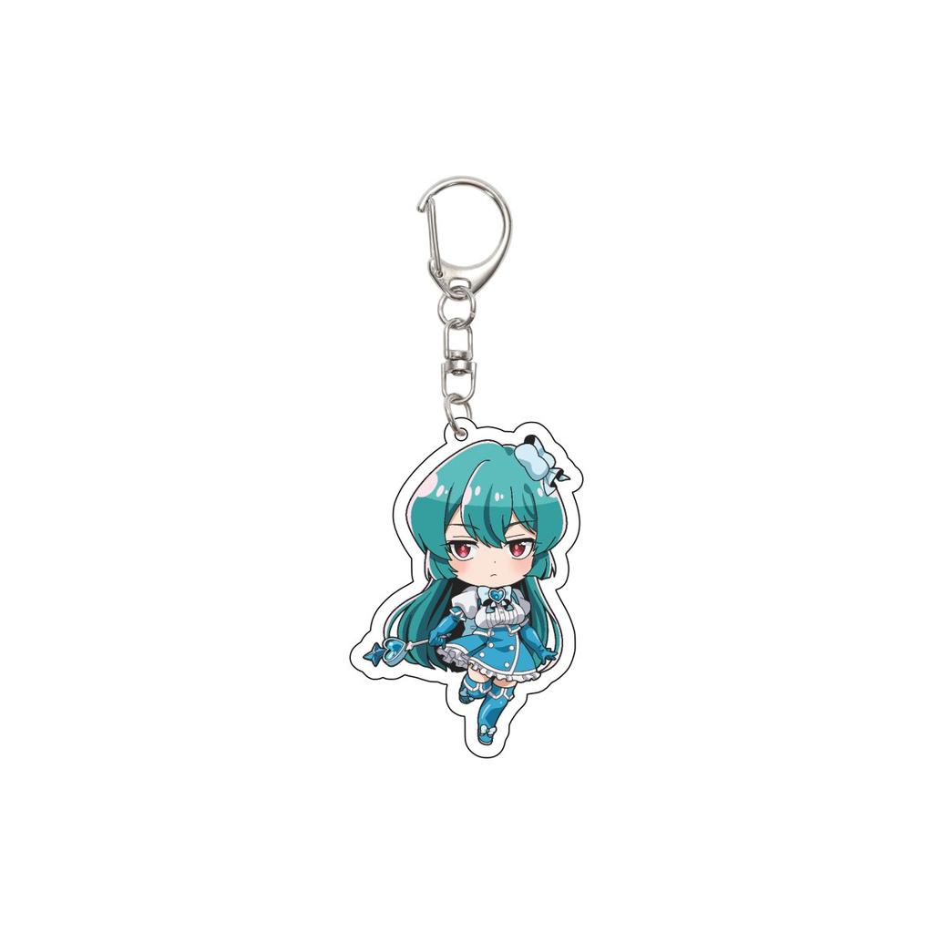 55MM Anime Gushing over Magical Girls Keychain Hiiragi Utena Key Chain Acrylic Model Plate Christmas Gifts