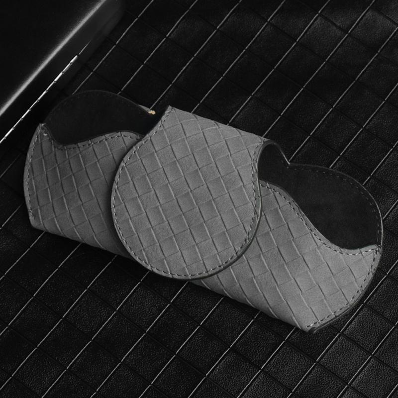 Sunglasses Holder for Car Sun Visors, Universal Auto Eyeglasses Organizers Box, Vehicle Visors Accessories Glasses Case