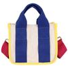 Korean Color Block Canvas Handbag Women's Fashion, Large & Small Sizes, Work & Casual Crossbody Bag