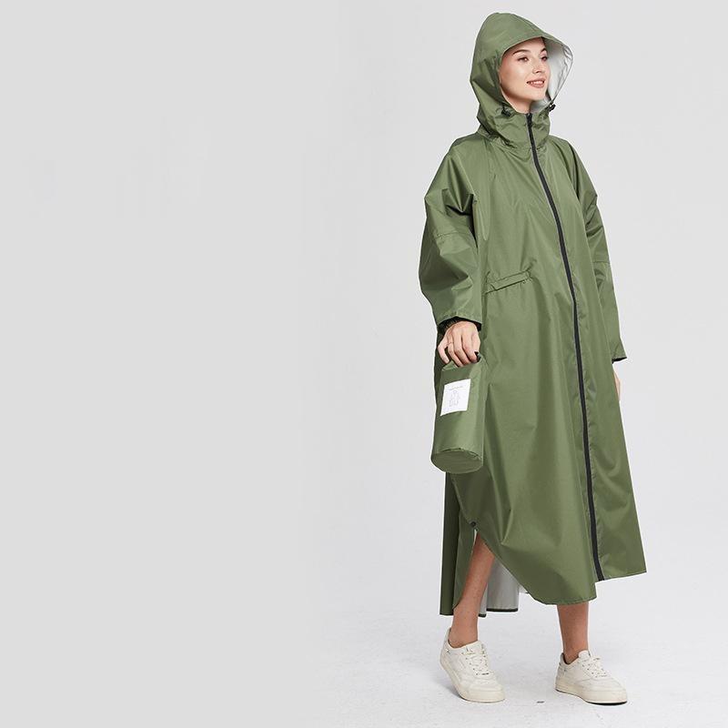 Women Breathable Raincoat Big Rain Coat Ladies Waterproof Cloak Raincoats Rainwear