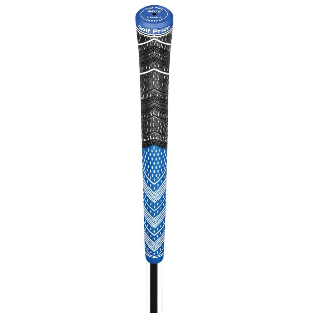 Golf Pride MCC Plus 4 Team Golf Grips Standard - Blue/White