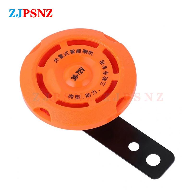 Electronic Horn Bicycle Bell Ring 12V 36V 48V 60V 72V Waterproof Energy Saving E-Bike Scooter Motorcycles Super Lound Horn Alarm