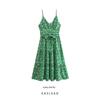 Kaslead New Arrival Women's Clothing Fashion Style Fashion Casual Fresh Printing Slip Dress
