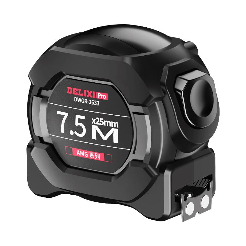 DELIXI Self-Locking Steel Tape Measure 7.5m
