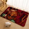 Animation Toilet-bound Hanako-kun Floor Mat Floor Mat Soft Flannel Non-Slip Door  Rug for Living Room