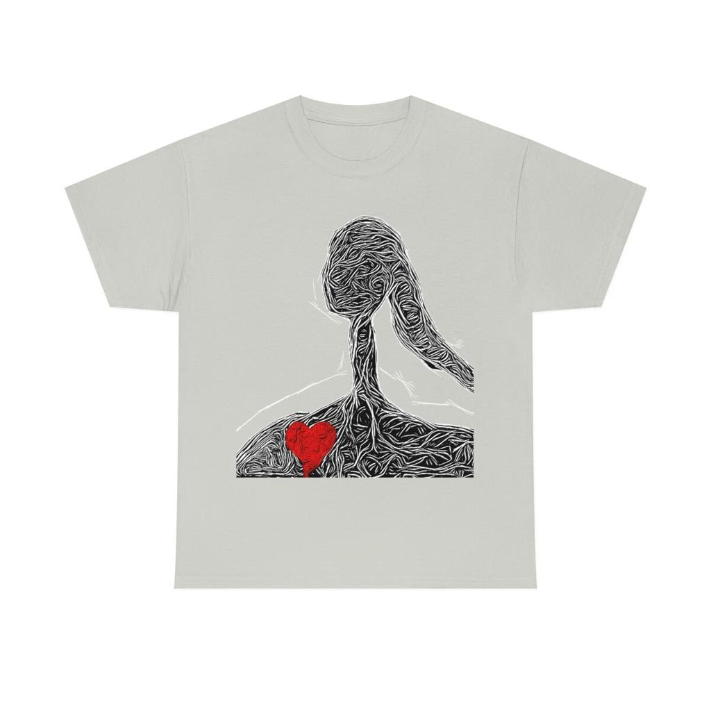 T-shirt in Cotone Pesante Kanye West Donda 808 Heartbreak