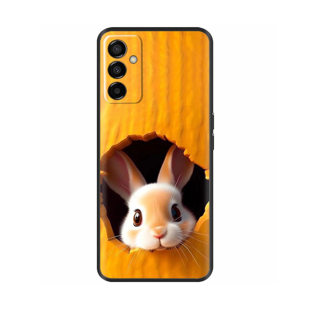 For Samsung Galaxy M13 4G Case Cartoon Butterfly Soft Silicone TPU Phone Cases For Samsung M13 Cover M 13 Coque Shockproof Funda