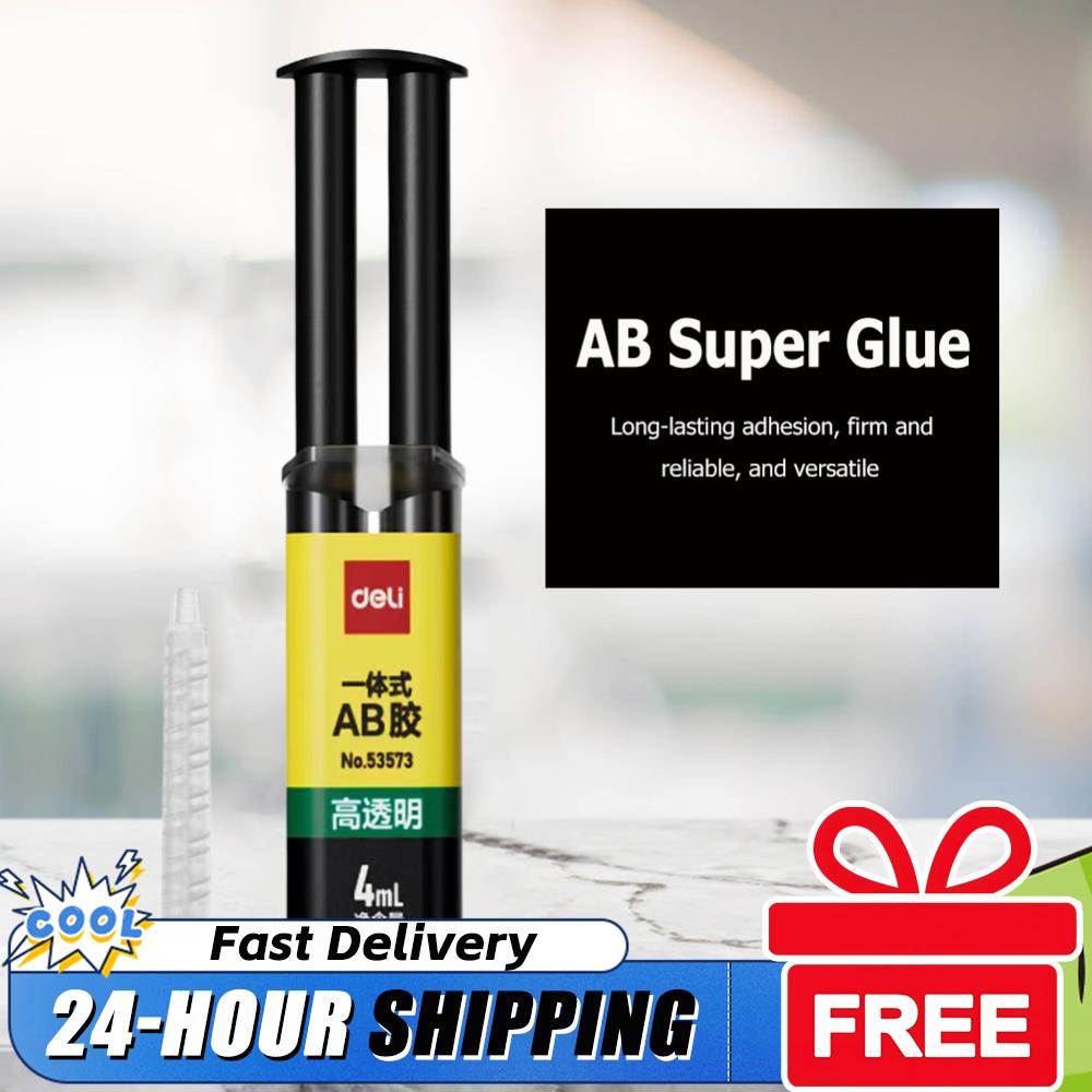 1/2/5PCS 4ML/25ml Epoxy Resin AB Glue Waterproof Instant Fast Adhesive Repair Strong Super Liquid Glue For Wood Plastic Metal