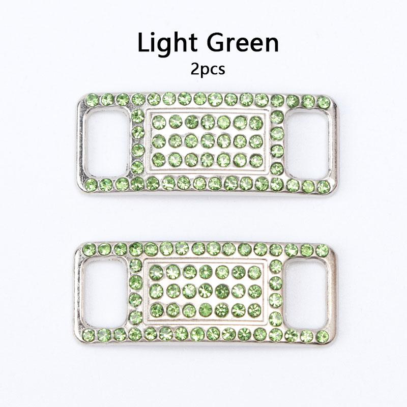 2Pcs Colorful Rhinestone Laces AF1 Shoe Decoration Jeweled Sneaker Shoe Charms Girl Gift DIY Shoelaces Buckles Shoes Accessories