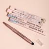 Double-head Eyeshadow Stick Diamond Shimmer Highlighter Pencil Ultra Pigmented Long Lasting Cream Eye Shadow Brush Pen