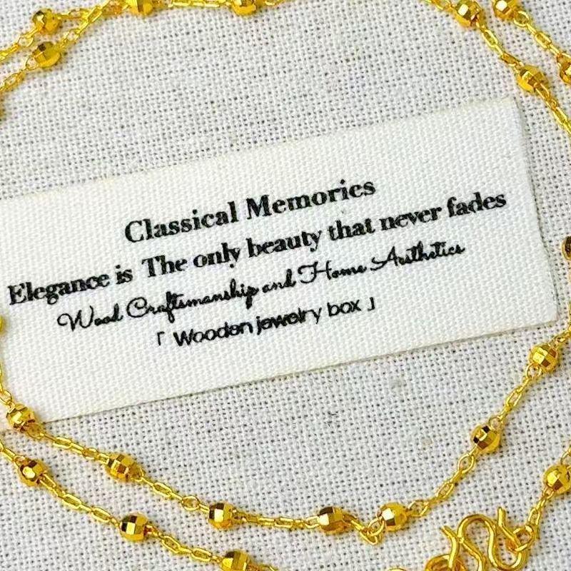 Gold-Plated Disco Bead Necklace: Stylish, Luxurious Gift for Her