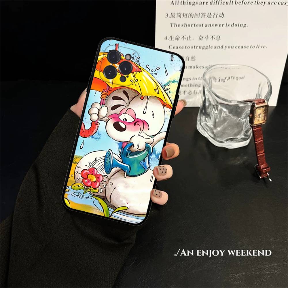 Cartoon D-Diddl For Iphone 17 16 15 14 11 12 13 Pro Max Plus Cute Art Phone Case Cover