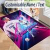 Custom Text Printed Rug Cristiano Ronaldo Non Slip Floor Carpet For Home Room Decor