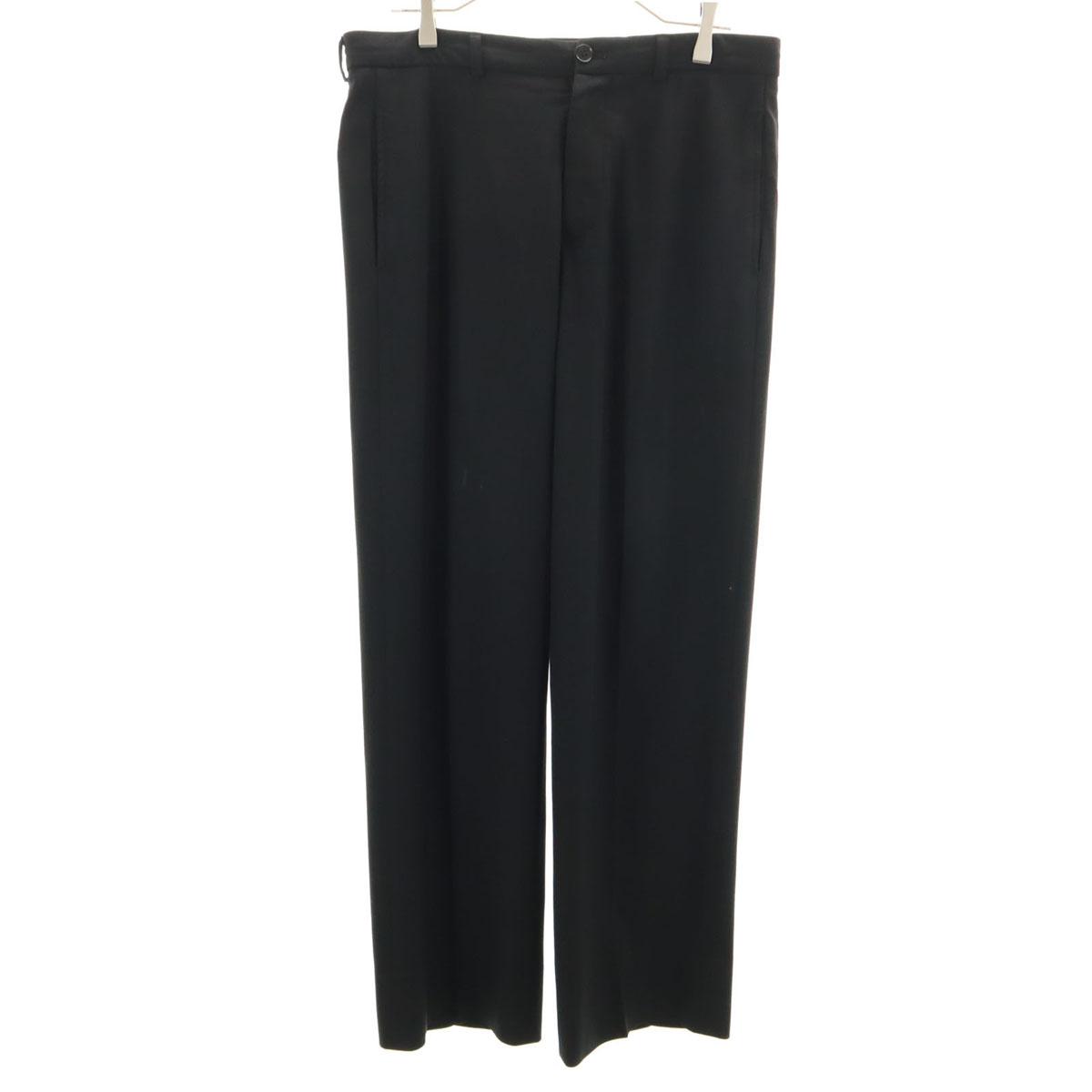 

ARMANI COLLEZIONI wool blend Pants 48 Black series Men s Used