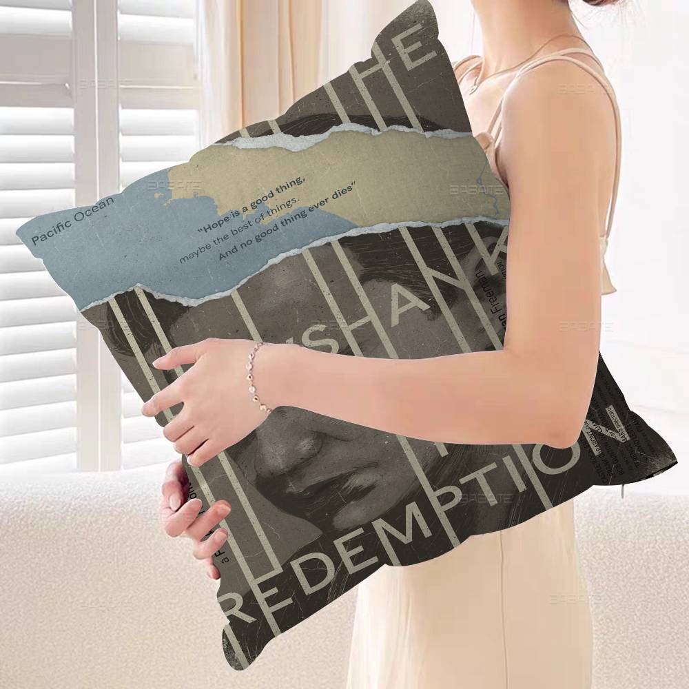 Movie The Shawshank Redemption Personalized Pillow Dust Cover Bedroom Kids Party Decoration Pillowcase Birthday Children Gift