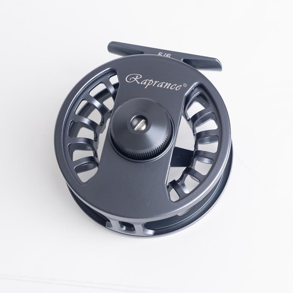 Raprance Fly Fishing Reel 5/6wt, 7/8wt ,Quick Push Button Switch, Durable  Fly Reel