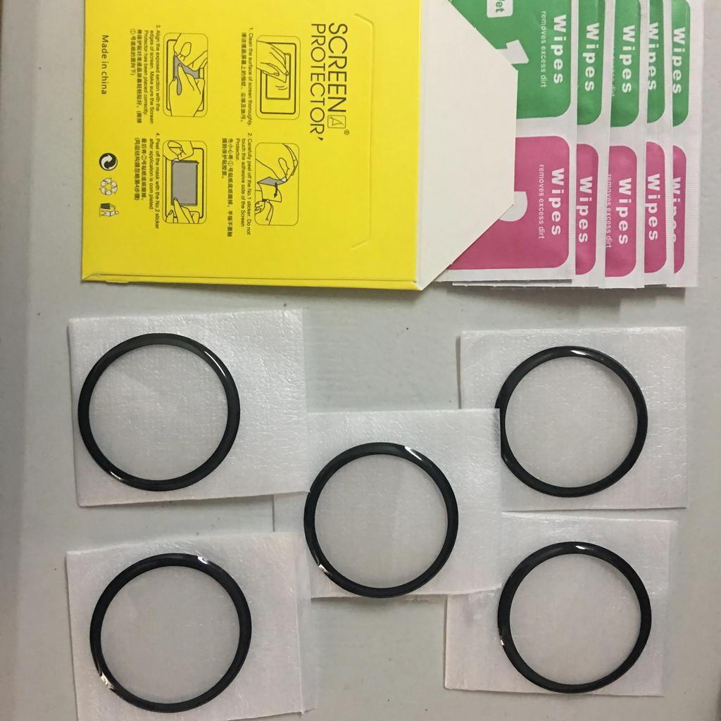 20D Screen Protectors Glass For Samsung Galaxy Watch Active 2 40mm 44mm Full Cover Curved Edge Protective Film Scratch Resistant