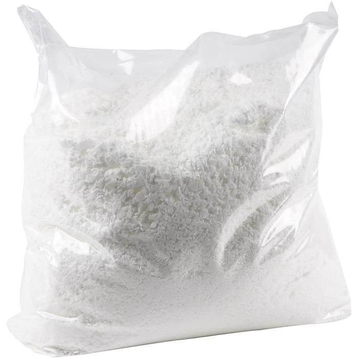 Matière première pour moulage - Stéarine - Blanc - Fusion à 70°C - Mélange possible avec paraffine