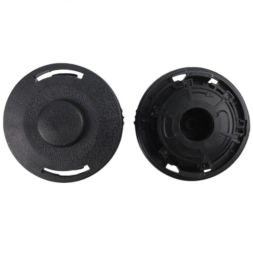 6 Piece Spool Set Bump Feed Trimmer Head Spool Cover Cap