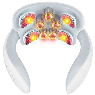 Neck Massage Intelligent Charging Heating Hot Pressing Magnetic Pulse Fashion Multi User Usage Portable Pulse Hot Compress