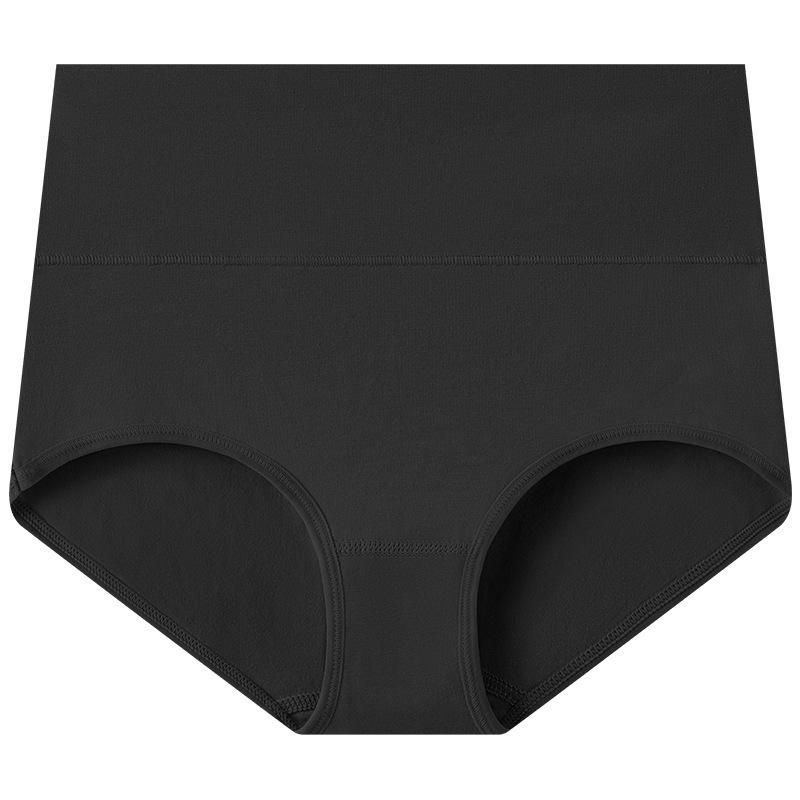 Pure Cotton Women Panties P lus Size Briefs High Waist Underwear Ladies Comfy Underpants