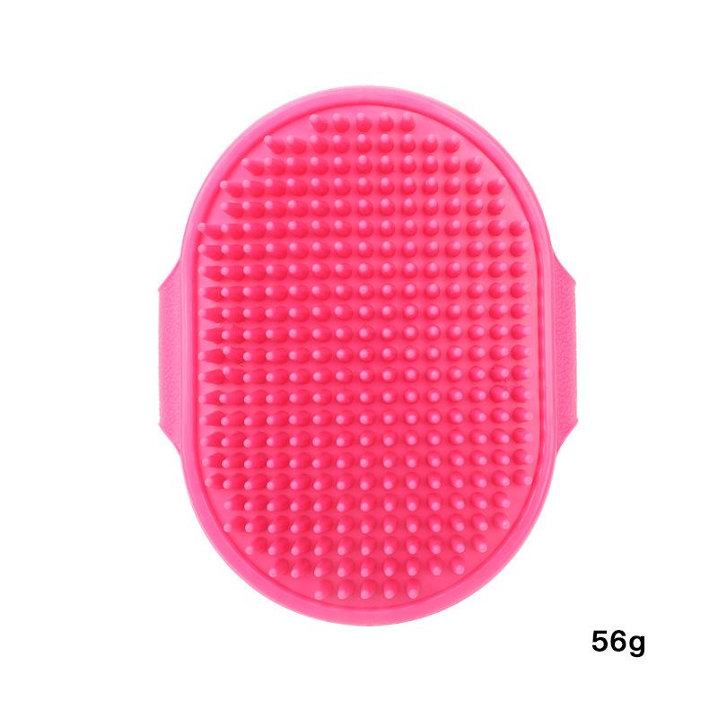 Pet Bath & Massage Brush for Dogs and Cats - Hair Cleaning & Removal