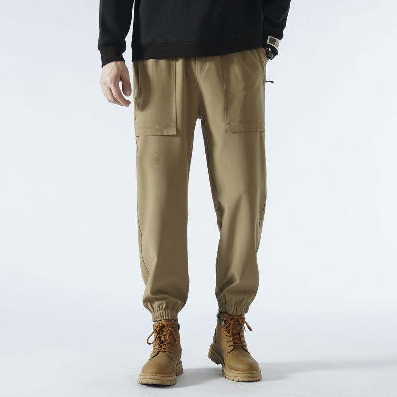 JP 2024 Unisex Fleece-Lined Windproof Ski Pants for Autumn/Winter Outdoor Sports  Casual Wear 2XL