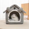 Kennel Universal In All Seasons Closed Removable and Washable Small Dog Teddy Pet House House Villa Cat Nest Warm In Winter