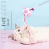 Enchanting Feather Cat Teaser: Bite-Resistant Stick with Bell - Perfect for Self-Play & Relieving Boredom, Includes Replacement Head for Kittens