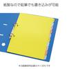 Kokuyo File Index Divider Cards A4 6 Tabs 10 Sets Shiki-110N