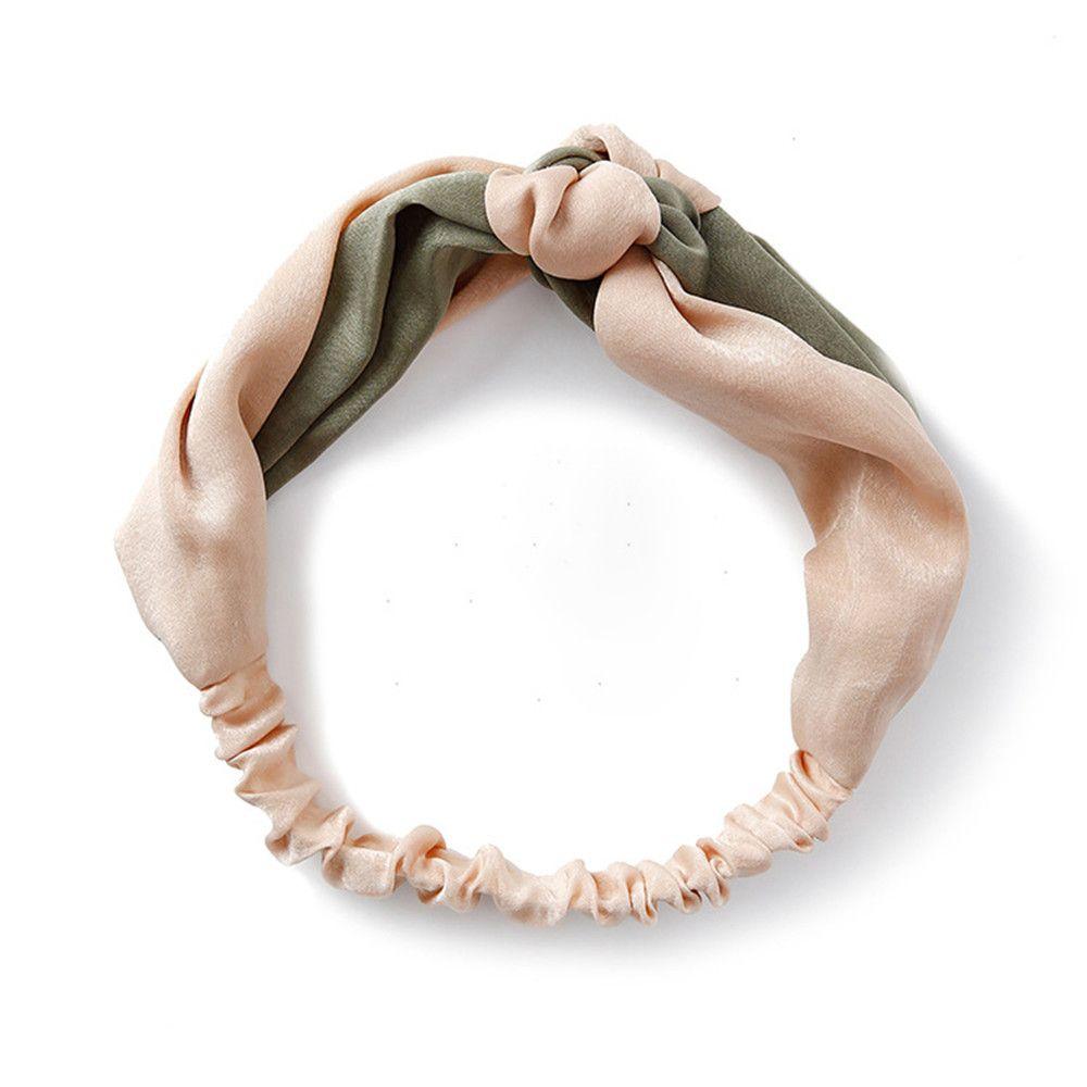 Multi-color Knotted Yoga Floral Turban Women Headband Elastic Hairband Headwrap