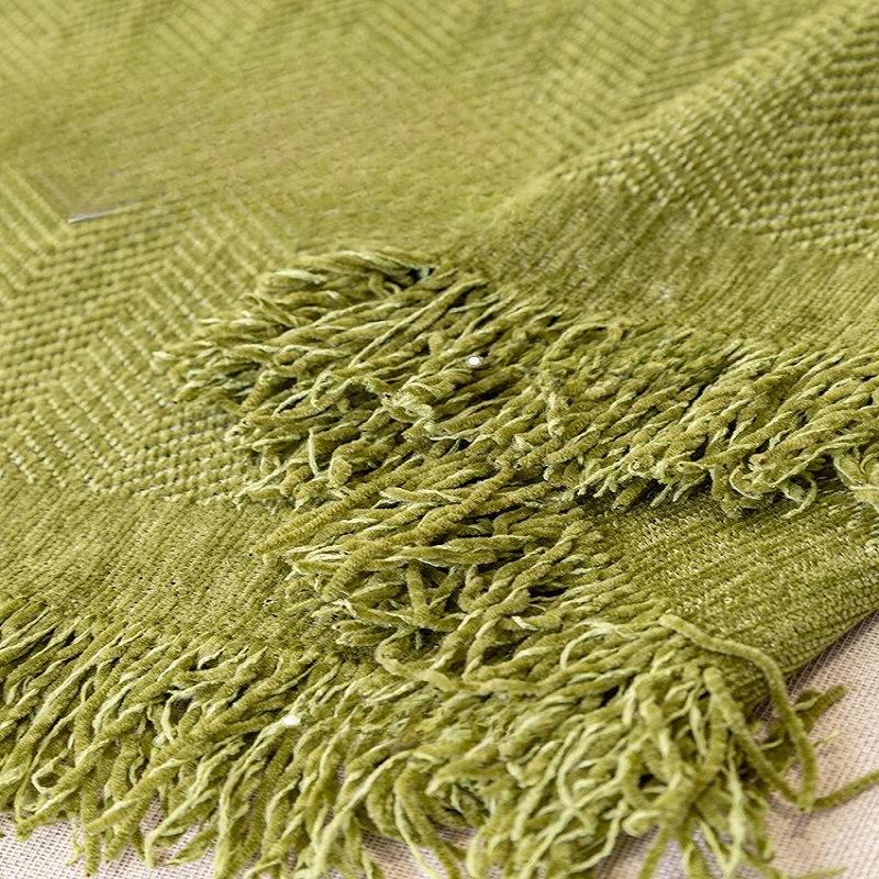 Herringbone Chenille Sofa Towel Cover Cloth Soft Four Seasons Universal All-Inclusive Full Set Sofa Cover Non-Slip