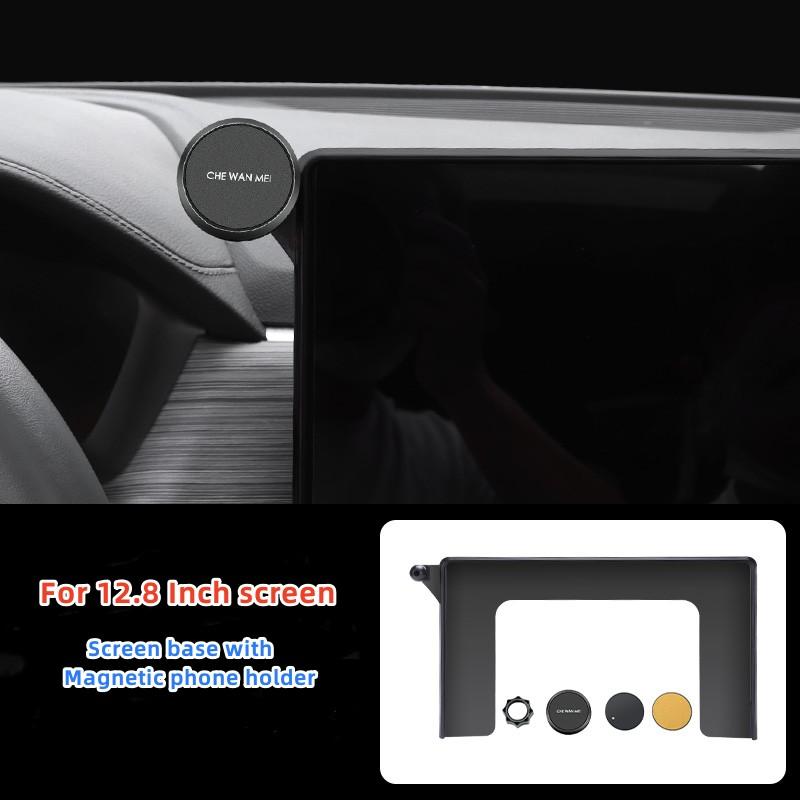 Car Phone Mount Navigation Screen Fixed Phone Holder For Car Magnetic Car Phone Holder Wireless Charging For BYD Atto 3