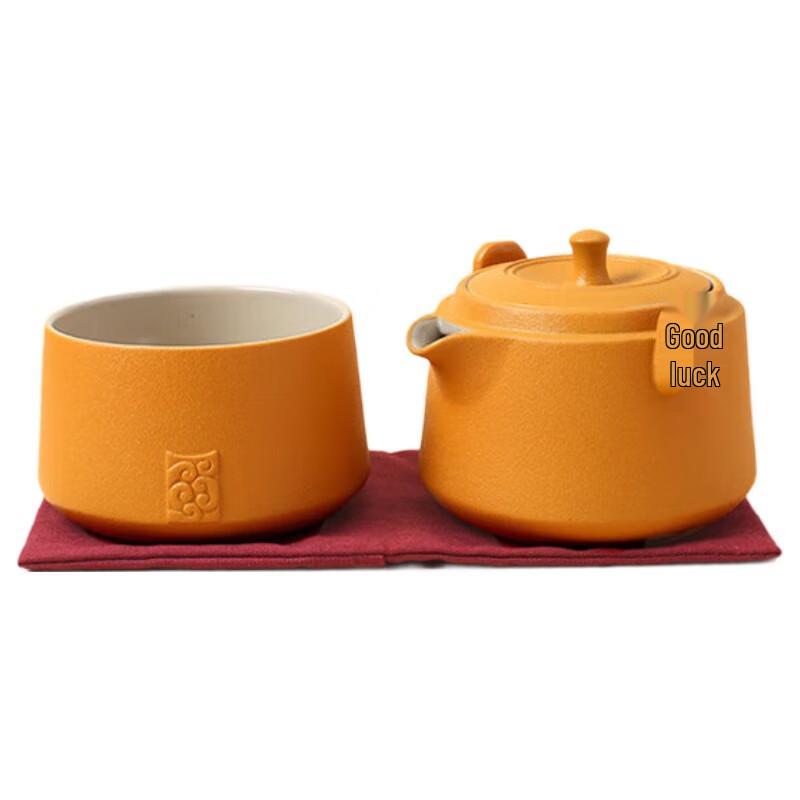 

Lu Bao Daji Portable Ceramic Travel Tea Set