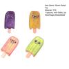 1/4Pcs Glitter Ice Cream Squeeze Toy Transparent Cartoon Ice Stick Stress Relief Sensory Toy Anxiety Relieving Slow Rising Sugar Ball Hand