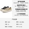 Summer New Breathable Canvas Shoes Women's Tide Board Shoes Two Wear One Pedal Thick-soled Fisherman Shoes