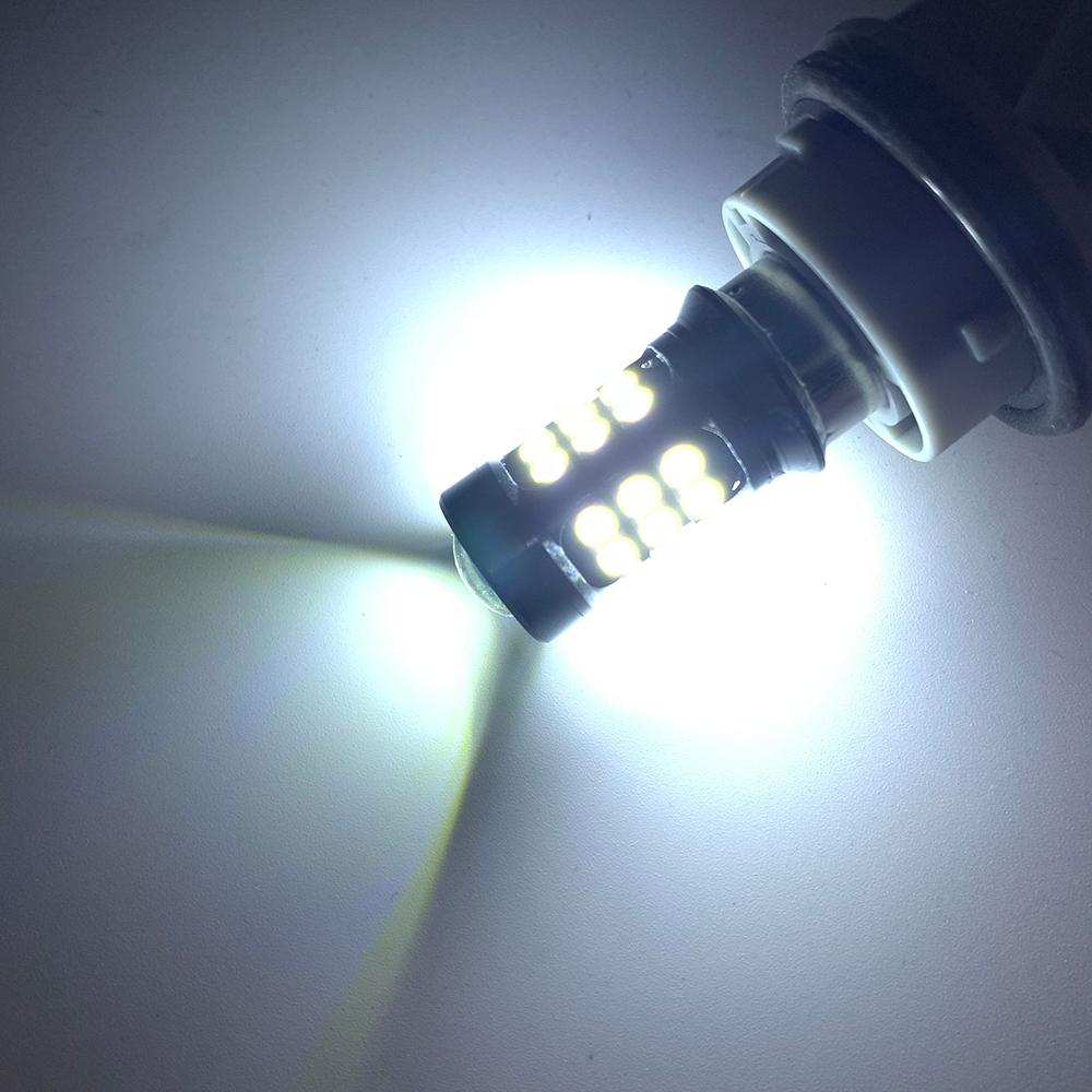 2pcs S25 1156 P21W BA15S LED 1157 BAY15D BAU15S PY21W T20 LED 7440 7443 W21W 3157 3057 P27/7W Led Bulbs for Turn Signal Light Bulbs 7