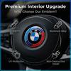 1Pcs Car Steering Wheel Sticker Emblem Decal Badge Decoration Accessorie For BMW M Performance 1 3 5 7 E61 E70 E71 E87 E90 E91 E92 E93 E97 F01 F02 F10