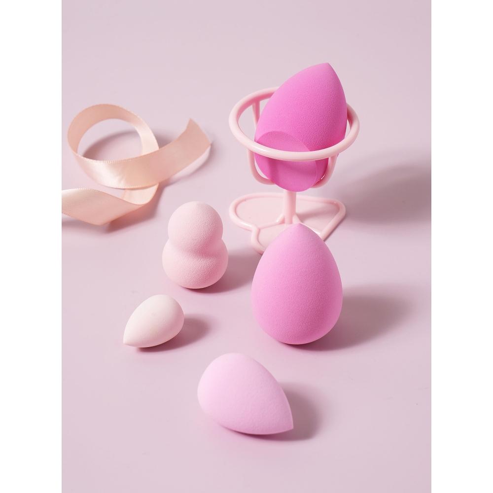 Daiso Lovely Puff Set Of 5