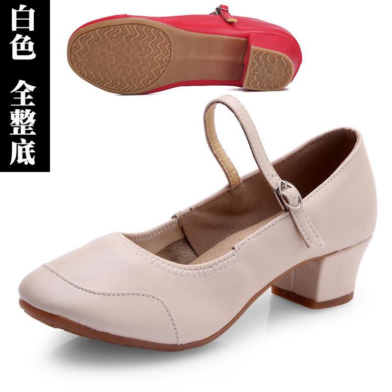 2025 summer new dance shoes women's modern square dance shoes mesh dance shoes soft sole cross-border wholesale