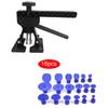 19Pcs Car Body Paintless Dent Repair Lifter Puller Tabs Dent Removal Tool Kit