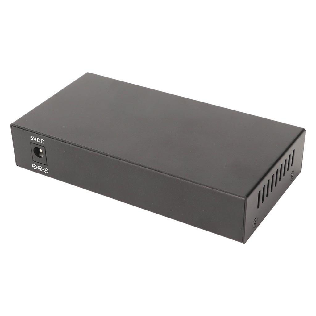 SFP Fiber Switch 6 Ports 10 100 1000M Self Adaptive LED Indicator Ethernet Optical Switch for