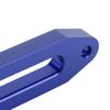 Hawse Style Winch Fairlead 4.88in Standard Hole Pitch High Strength Aluminum Alloy 3000-4000 Lb Winch Fairlead for Automotive Anchor Cables Blue