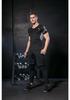 Men's Quick-Dry Outdoor Sports T-Shirt - Elastic, Tight-Fit, Short Sleeve for Running & Training.